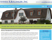 Tablet Screenshot of bollingerarchitect.com